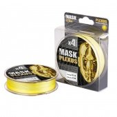 *Леска плетёная AKKOI Mask Plexus 125m (yellow) d0,12mm