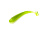 Силиконовая приманка BASS PRO Ribtail 3,5'' Lime Chart